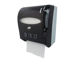 Hand pull plastic paper towel dispenser AYT-002J