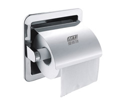 Stainless steel toile roll paper dispenser AYT-009F